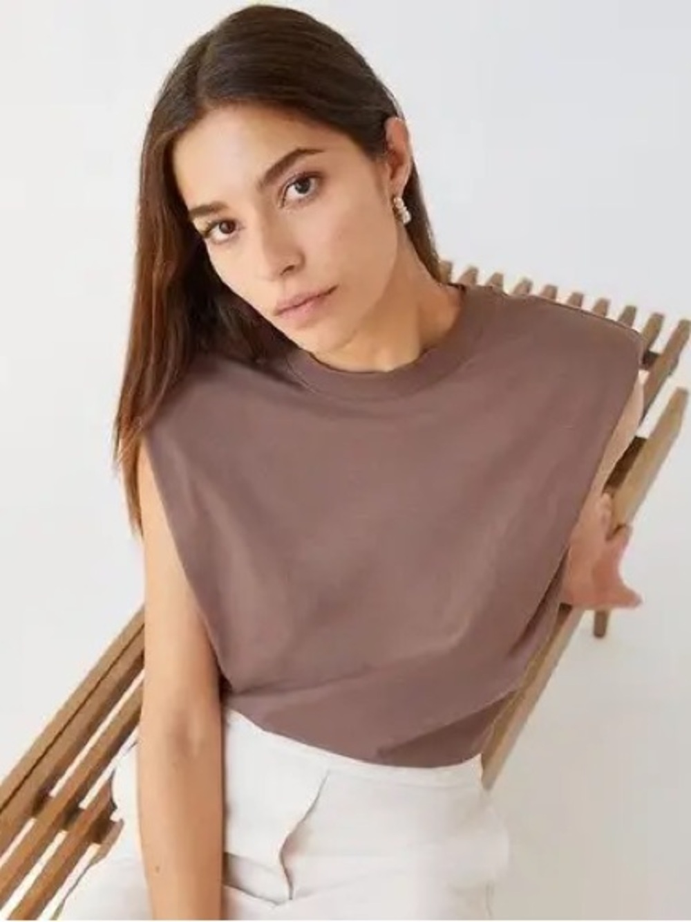 Babaton Shoulder Pad Tank